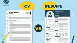 CV vs Resume. (Img: Google)