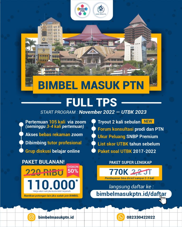 Rekomendasi Bimbel Sbmptn