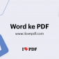 Konversi file word ke pdf