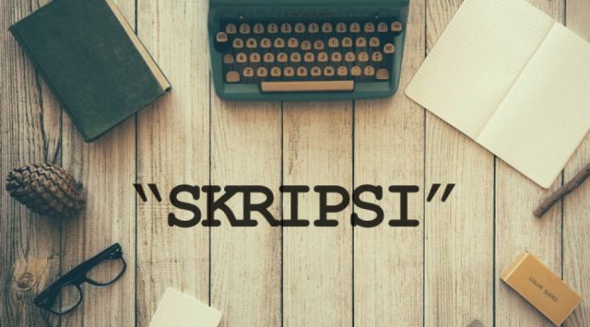 Ilustrasi Skripsi (Img: pexels.com by umn.ac.id)