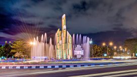 Ilustrasi Tugu Bambu Runcing (img: pexel)
