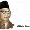 Ilustrasi Ki Hajar Dewantara (img: unhas.ac.id)