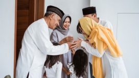 Ilustrasi Maaf-Maafan Di Hari Lebaran (img: medcom.id)