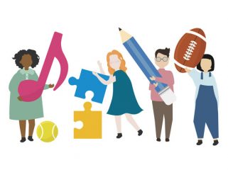 Ilustrasi Ekskul (img: bintang anak indonesia)