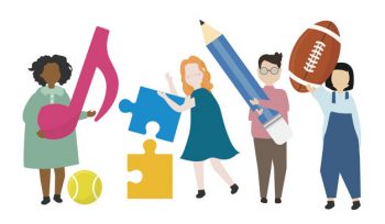 Ilustrasi Ekskul (img: bintang anak indonesia)