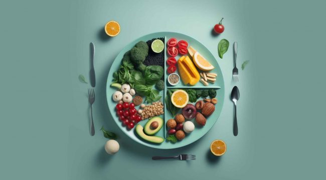 Ilustrasi Pola Makanan Sehat (img: bni life)