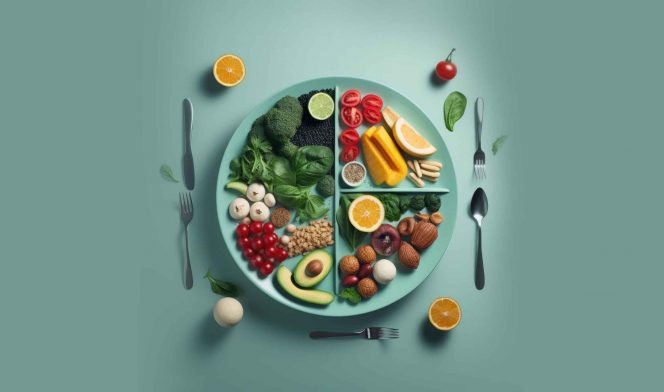 
Ilustrasi Pola Makanan Sehat (img: bni life)