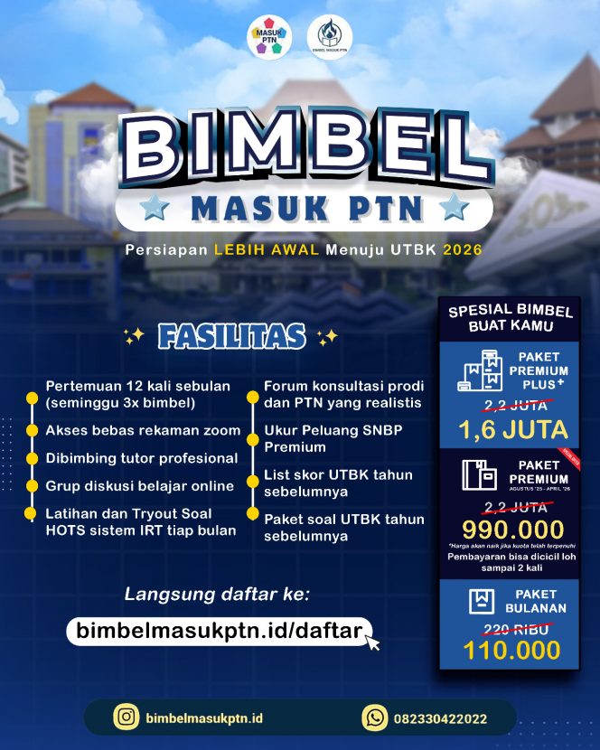 
Apa saja Bimbel UTBK SNBT Terbaik 2026? Cek Listnya