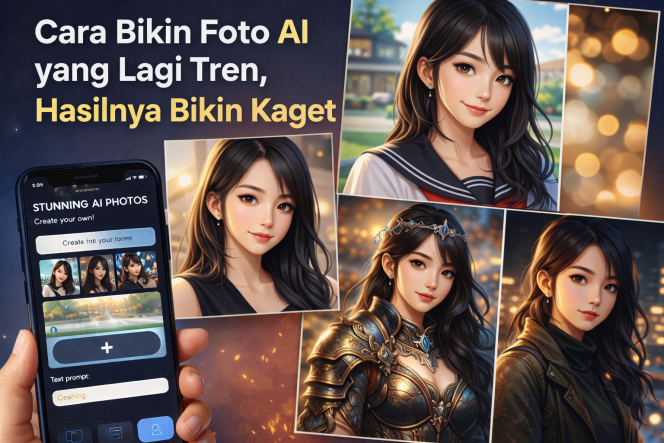 
Cara Bikin Foto AI yang Lagi Tren, Hasilnya Bikin Kaget