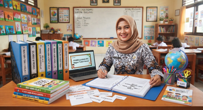 
Perangkat Bahan Ajar Guru Kelas 2: Membaca Teks Pendek