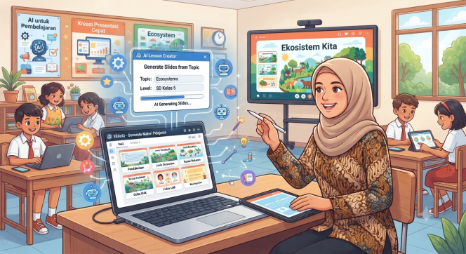 
Tools AI untuk Membuat Presentasi Materi Pelajaran yang Menarik