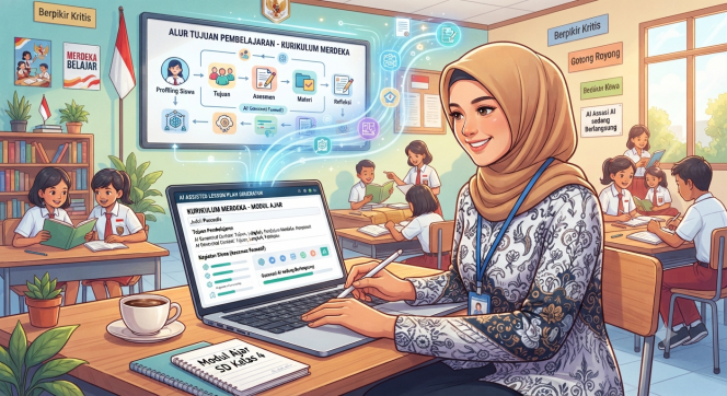 
Cara Membuat Modul Ajar dengan AI untuk Guru Kurikulum Merdeka