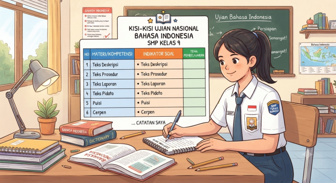 
Kisi-Kisi Ujian Bahasa Indonesia Kelas 9 Materi Cerita Inspiratif
