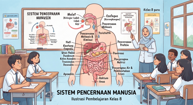 
Pembahasan Sistem Pencernaan Manusia untuk Siswa Kelas 8