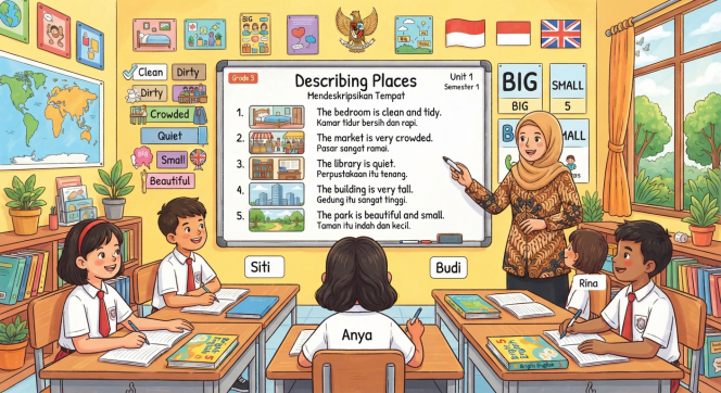 
Materi Bahasa Inggris Kelas 5 Semester 1: Describing Places