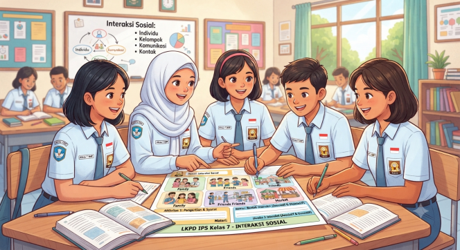 
LKPD IPS Kelas 7 Materi Interaksi Sosial Siap Digunakan