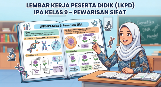
Lembar Kerja Peserta Didik IPA Kelas 9: Pewarisan Sifat