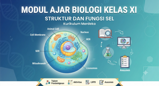 
Contoh Modul Ajar Kelas 11: Struktur dan Fungsi Sel