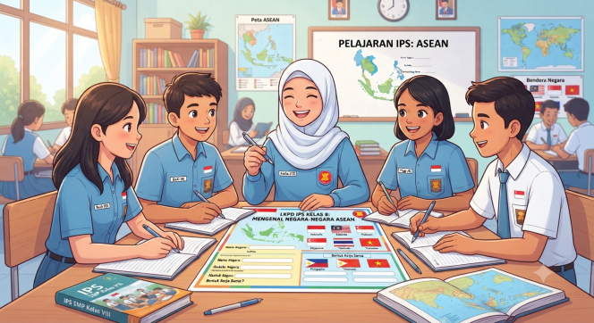 
Download LKPD Kelas 8 tentang Negara-negara ASEAN