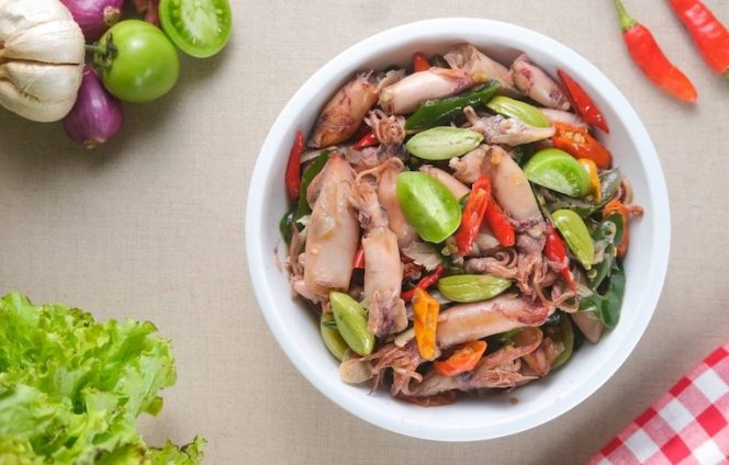 
Resep Cumi Asin Cabe Ijo ala Warteg
