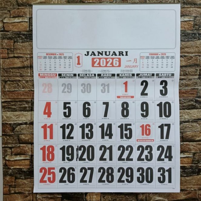 
Asal Usul Nama Hari dalam Bahasa Indonesia