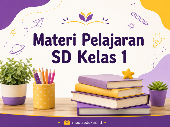 
Materi Kosakata Diri, Keluarga, Sekolah Kelas 1 SD