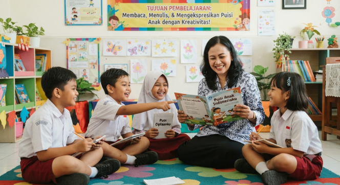 
Tujuan Pembelajaran Bahasa Indonesia Kelas 3 untuk Materi Puisi Anak