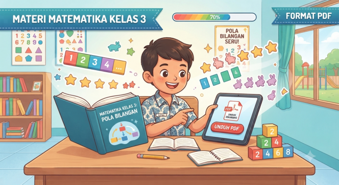 
Download Materi Matematika Kelas 3 tentang Pola Bilangan dalam Format PDF