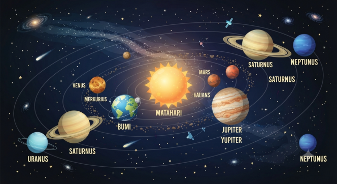 
Materi Esensial IPAS Kelas 6 tentang Tata Surya dalam Kurikulum Merdeka