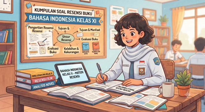 
Kumpulan Soal Bahasa Indonesia Kelas 11 tentang Resensi