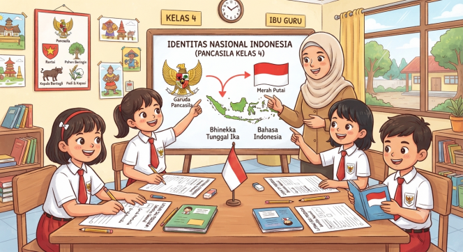 
Latihan Soal Pendidikan Pancasila Kelas 4 Materi Identitas Nasional dan Pembahasannya