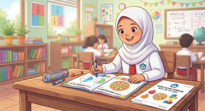 
Materi Pecahan Sederhana Kelas 3 PDF Siap Cetak