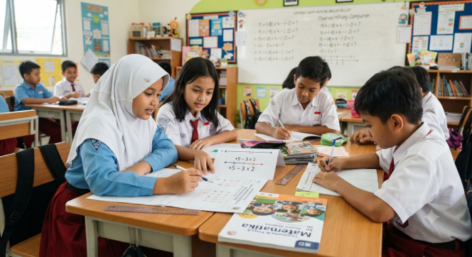
Perangkat Pembelajaran Matematika Kelas 6 Materi Operasi Campuran Bilangan Bulat Kurikulum Merdeka