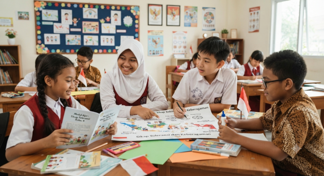 
Download Modul Ajar Kelas 4 untuk Materi Sikap Toleransi