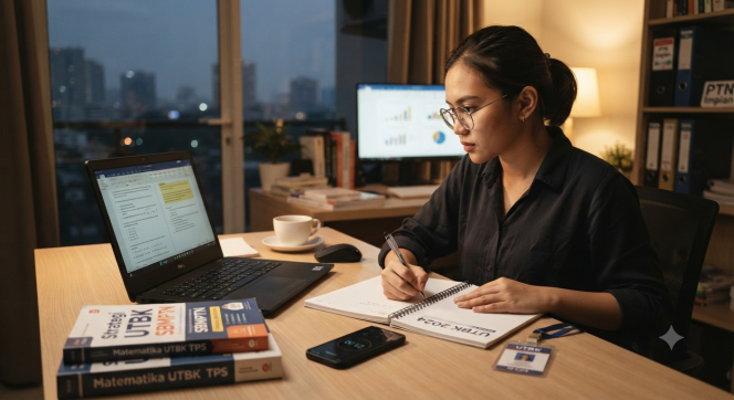 
Cara Belajar UTBK Sambil Kerja dengan Waktu Terbatas
