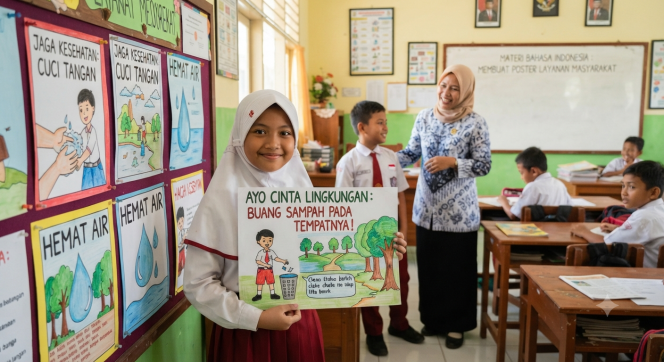 
Materi Bahasa Indonesia Kelas 3 Semester 1: Poster Layanan Masyarakat