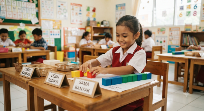 
Materi Esensial Matematika Kelas 1 tentang Membandingkan Banyak Benda dalam Kurikulum Merdeka