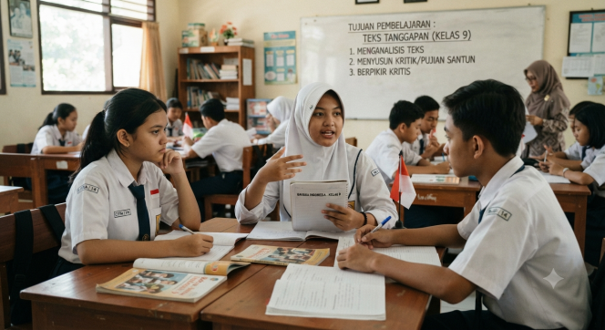 
Menguak Tujuan Pembelajaran Kelas 9 untuk Materi Teks Tanggapan