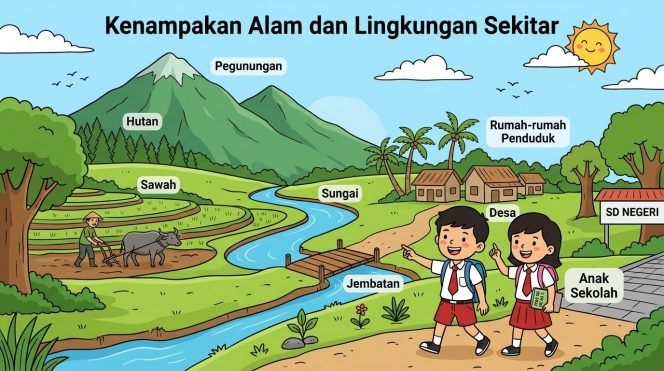 
Materi IPAS SD Kelas 3: Kenampakan Alam dan Lingkungan Sekitar