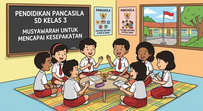 
Materi Pendidikan Pancasila SD Kelas 3: Musyawarah untuk Mencapai Kesepakatan