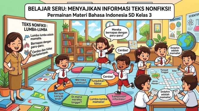 
Materi Bahasa Indonesia SD Kelas 4: Menyajikan Informasi dari Teks Nonfiksi