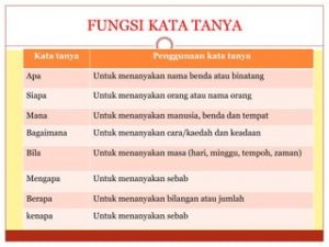 Powerpoint Fun Facts Materi Bahasa Indonesia SD Kelas 2: Mengenal Kata Tanya Apa Siapa Kapan ...